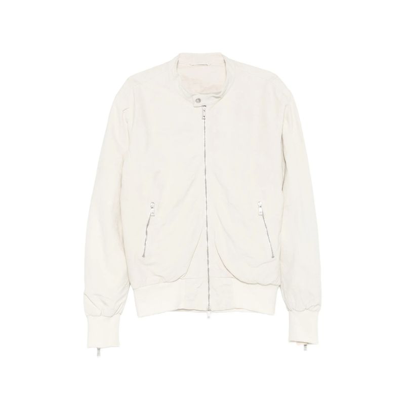Giorgio Brato Neutrals Jackets  Leather Jackets Men